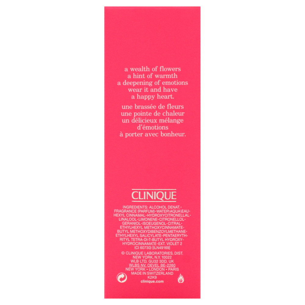 Clinique Happy Heart by Clinique for Women 1.7 oz Parfum Spray - Picture 7 of 8